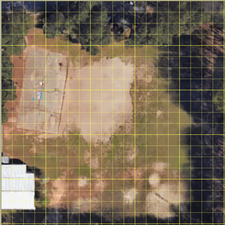 aerial image with an overlay